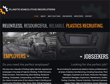 Tablet Screenshot of plasticexecutives.com